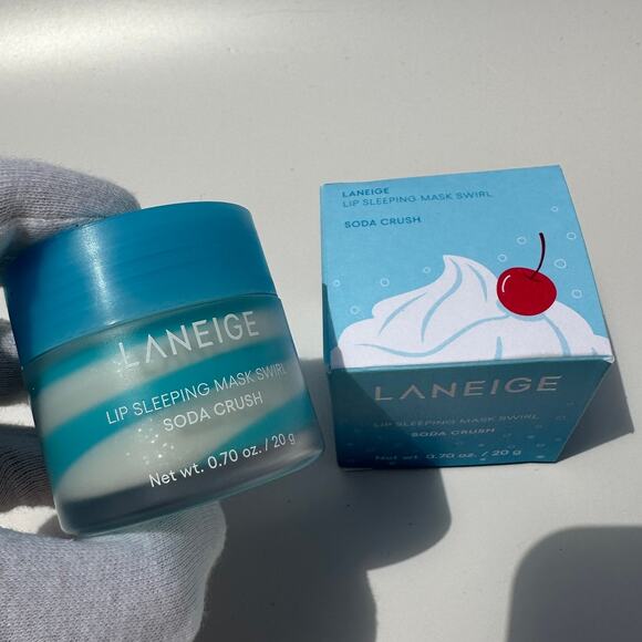 Laneige Lip Sleeping Mask Limited Edition Swirls Berry Orange Vanilla Mint Soda - Picture 10 of 16